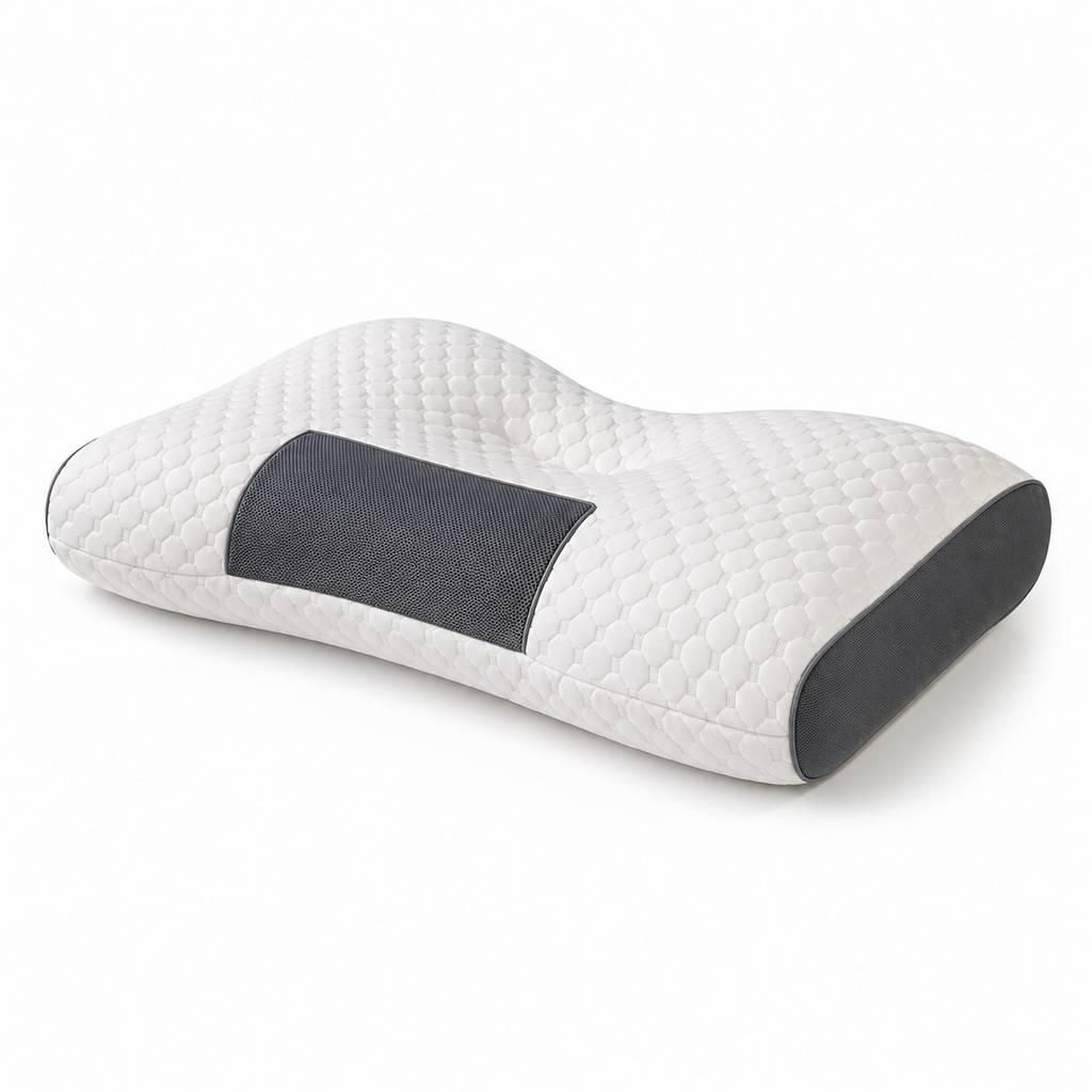 Almohada Cervical Ergonómica para Dormir con Soporte de Cuello