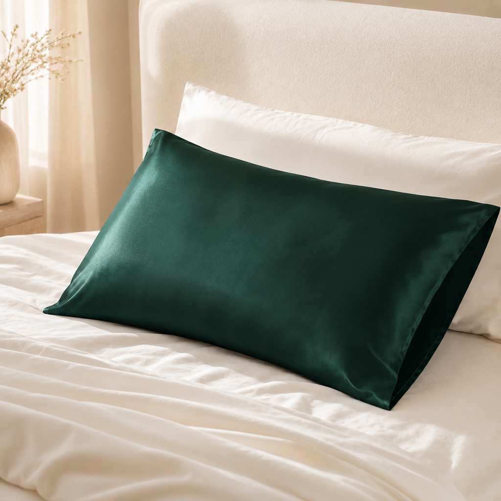 Funda de Almohada de Seda de Morera para Dormir