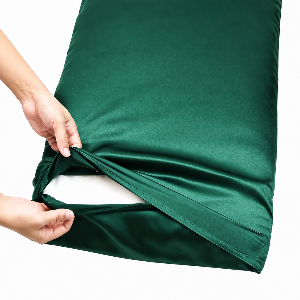 Funda de Almohada de Seda de Morera para Dormir
