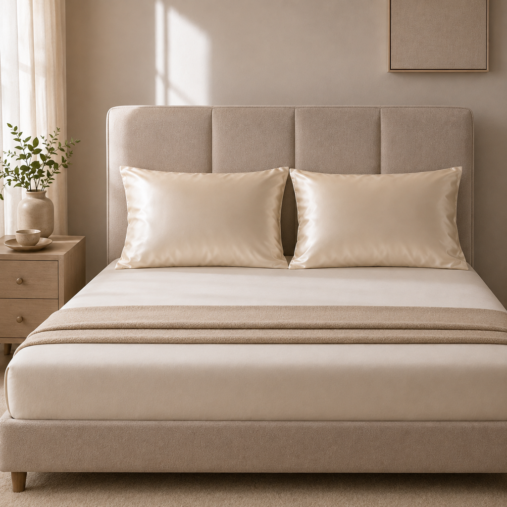 Funda de Almohada de Seda de Morera para Dormir