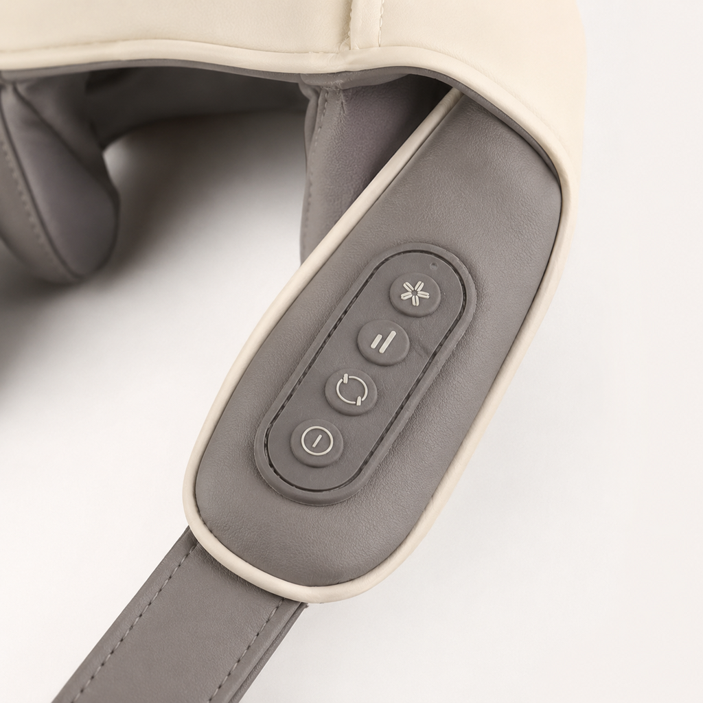 Masajeador Cervical Inalámbrico con Calor para Cuello y Hombros