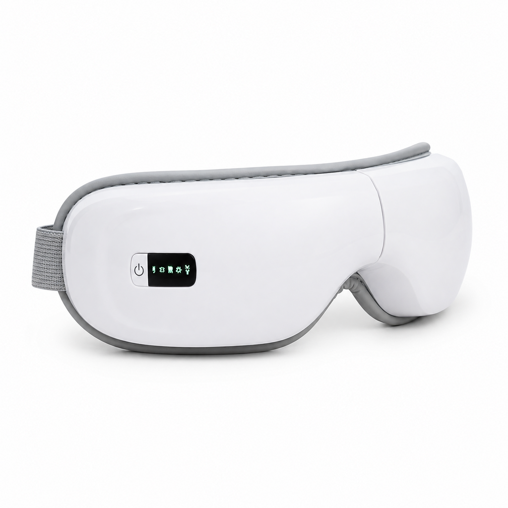 Masajeador Ocular Inalámbrico con Calor y Bluetooth